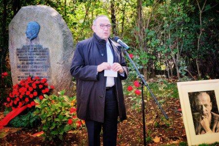Grußwort von Norbert Walter-Borjans am Kurt-Schumacher-Gedenkstein in Wennigsen
