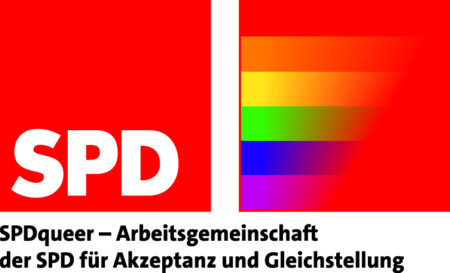 Das Logo der AG SPDqueer